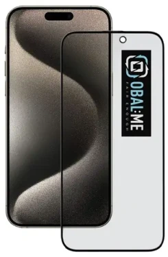 Obal:Me Privacy 5D Tvrzené Sklo pro Apple iPhone 15 Pro Max černá (57983121449)