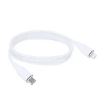 Solight SSC1901-S kabel USB-C (M) - Lightning (M) 1m bílá / silikon (8592718036126)