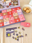 ViSSEVASSE Adventní kalendář Puzzle Skate & Coffee – 24 boxů, multi barva, papír