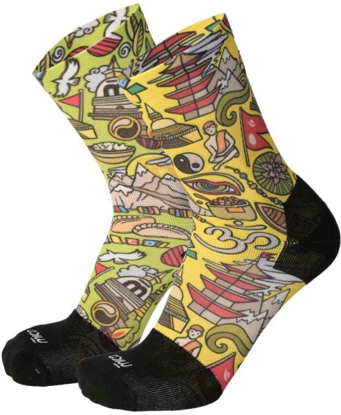 Mico Light Extra DRY Multisport Crew Socks, VAR 7 mix barev