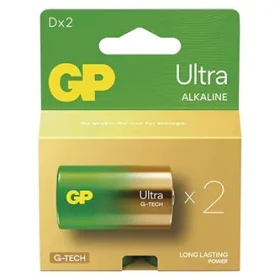 GP Ultra D LR20 / Baterie / alkalická / 1,5 V / 2 ks (B02412)