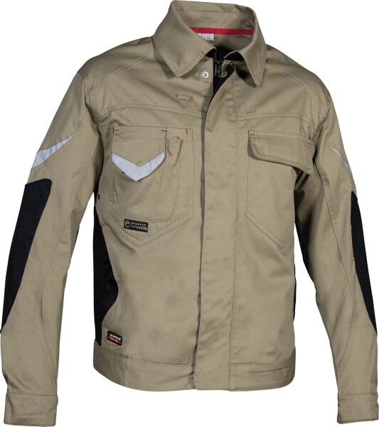 Bunda COFRA WORKMASTER Barva: Khaki, Velikost: 56 (CAWORKMASTER_00_56)