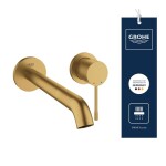 GROHE - Essence Umyvadlová baterie L pod omítku, 2-otvorová instalace, kartáčovaný Cool Sunrise 19967GN1