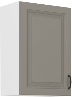 Horní skříňka Stilo 50 G-72 1F Barva korpusu: Bílá, Barva dvířek: Clay Grey