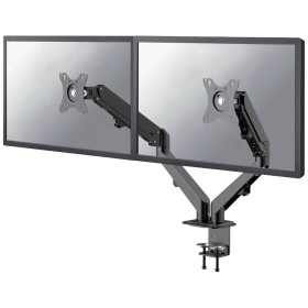 Neomounts DS70-700BL2 2násobný držák na stůl pro monitor 43,2 cm (17) - 68,6 cm (27) černá naklápěcí + nakláněcí, nastavitelná výška, otočný