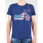 Tričko Wrangler S/S Biker Flag Tee W7A53FK 1F L