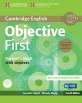 Objective First Student´s Book Pack (Student´s Book with Answers, CD-ROM &amp; Class Audio CDs(2)), 4th Edition - Capel Annette