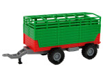 Mamido Traktor se dvěma přívěsy a efekty zelený