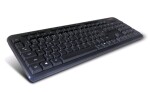 C-TECH KB-102M multimediální slim / CZ/SK / USB / černá (KB-102M-U-BL)