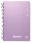 Mitama i-Note růžová / Spirálový sešit / 18,5 × 24 cm / linkovaný / 90 listů (62283-90202)