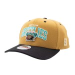Mitchell & Ness Pánská kšiltovka Vancouver Grizzlies NBA Team Arch Classic Red Stretch-Snap Khaki