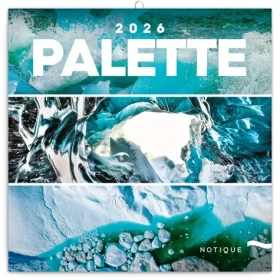 NOTIQUE Poznámkový kalendář Paleta 2026 - Západní / 30 x 30 cm (PGP-35493-Z)
