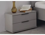 Set nočních stolků (2 ks) Tilburg, šedá sahara