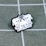 Pinarna.cz Dva zuby - May the floss be with you / Ať tě provází mezizubní niť