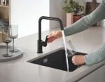 GROHE - QuickFix Start Dřezová baterie, matná černá 1012422430