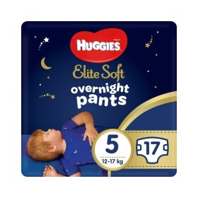 Huggies Elite Soft Pants OVN 5, 12-17 kg, 17 ks