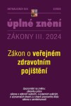 Aktualizace III/4 2024 Zákon veřejném zdravotním pojištění