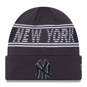 New Era Pánská zimní čepice New York Yankees MLB Gray Colorway 2024 Clubhouse Beanie