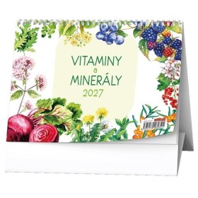 Stolní kalendář Vitamíny a minerály