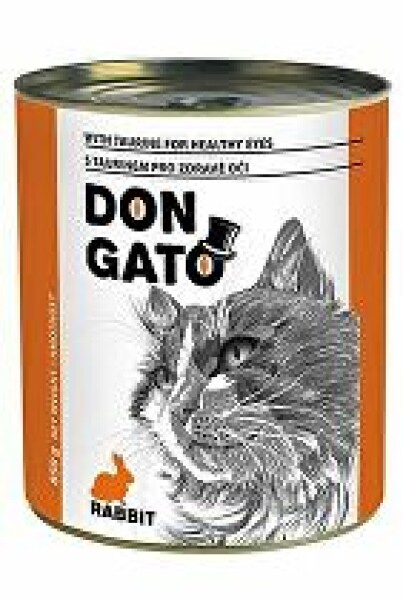 Don Gato cat konz. králičí 850g