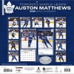 JF Turner Kalendář Toronto Maple Leafs NHL Auston Matthews #34 2026 Wall Calendar