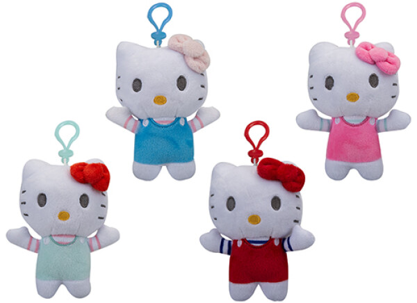Hello Kitty Plyš s klipem 12 cm