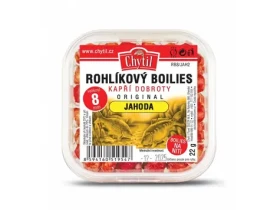 Chytil Rohlíkový boilies 22g 8mm Jahoda (RB8/JAH2)