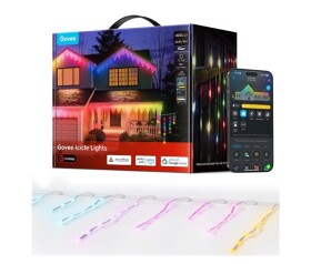Govee Smart LED rampouchy RGBIC 10m, bílé, Matter