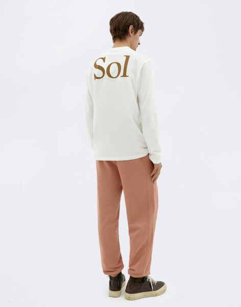 Tričko Thinking MU Sol Type White Emilio Tee WHITE