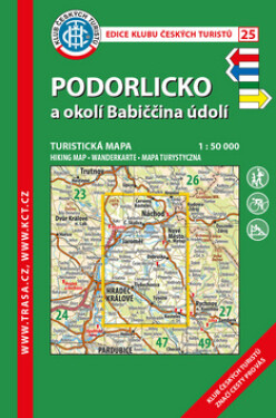 KČT 25 okolí Babiččina údolí