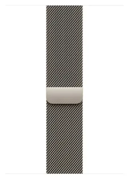 Apple Watch 46 mm stříbrná S/M / Milanese Loop řemínek / 44–49 mm (MGJ24ZM/A)