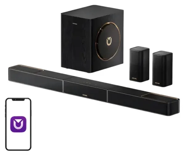 Ultimea Skywave X40 / Soundbar / 5.1.2 / Dolby Atmos / 530W / BT 5.4 / HDMI eARC (U4124)