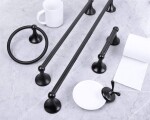 REA - Koupelnový věšák Black 332867A REA-06922