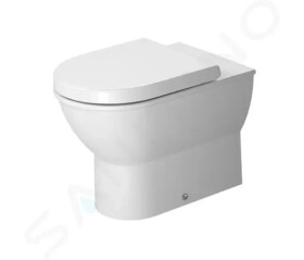 DURAVIT - Darling New Stojící WC, zadní odpad, s WonderGliss, alpská bílá 21390900001