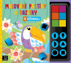 Malování prstíky a razítky V džungli - Agata Kaczyńska