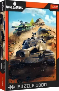 TREFL Puzzle World of Tanks: Tanky v boji