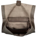 Trendy dámský koženkový batoh Fantos, camel