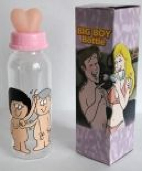 Divja Kojenecká láhev Prsa – vtipný a originální dárek na rozlučky se svobodou