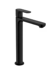 Hansgrohe Rebris S - Baterie pro umyvadlovou mísu | s výpustí | CoolStart | EcoSmart | matná černá (72590670)