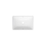 GROHE - Euro Ceramic Umyvadlo na desku 60x40 cm, s přepadem, bez otvoru pro baterii, alpská bílá 102434SH00