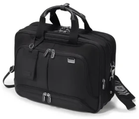 DICOTA Eco Top Traveler Twin PRO 14-15.6" černá / brašna na notebook / Polyester+recyklovaný plast (D30844-RPET)