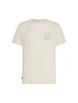 ICEBREAKER Mens Mer 150 Tech Lite SS Tee Peaceful Pass, Ecru Hthr velikost: XL