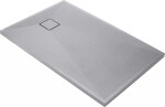 DEANTE - Correo šedá metalic - Granitová sprchová vanička, obdélníková, 100x80 cm KQR_S46B