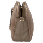 Dámská kožená crossbody kabelka Kaia, béžová