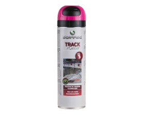 Sprej značkovací fluores. Trackmarker, 500ml, růžový, 3 měsíce, SOPPEC