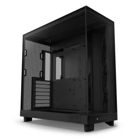 NZXT H6 Flow černá / ATX / 2x USB-A 3.2 / 1x USB-C 3.2 / 3x120mm / bez zdroje / průhledná bočnice (CC-H61FB-01)