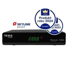 TESLA TE-3000 / Satelitní přijímač / DVB-S2 / Irdeto / Skylink ready / Full HD (8595689800086)