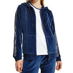 Dámská velurová mikina s kapucí UW0UW03219-DW5 - Tommy Hilfiger S