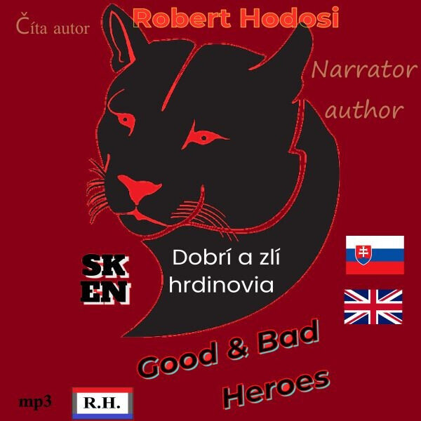 Dobrí a zlí hrdinovia, EN, SK - audiokniha
