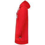 Geographical Norway Fabienne W WW4561F/GNO-RED Mikina s kapucí XL